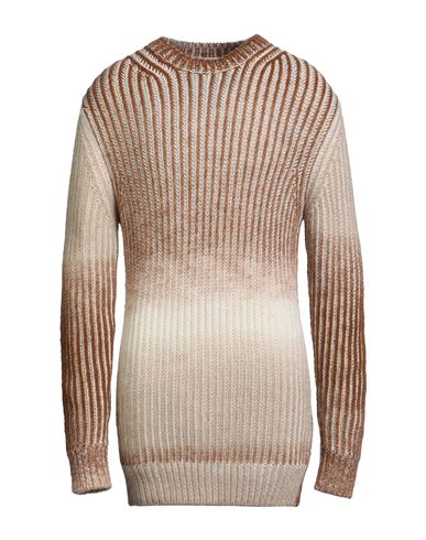Man Sweater Camel Size 42 Wool, Acrylic, Alpaca wool