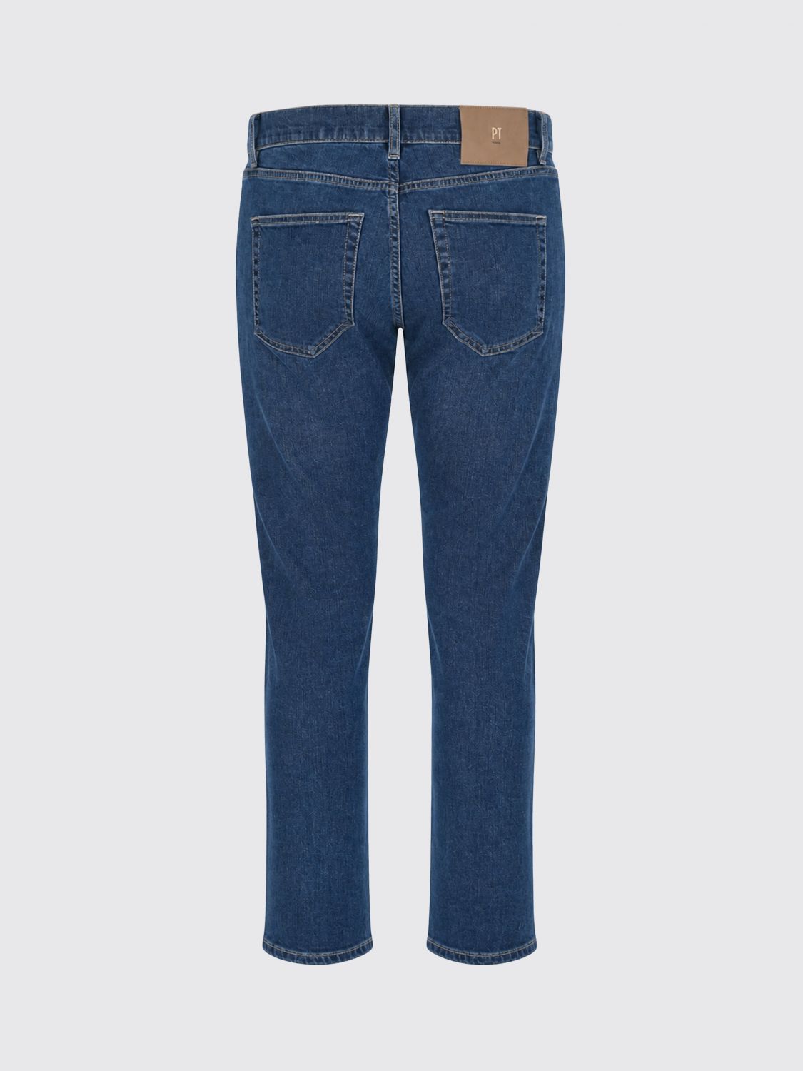 Pants Men color Denim