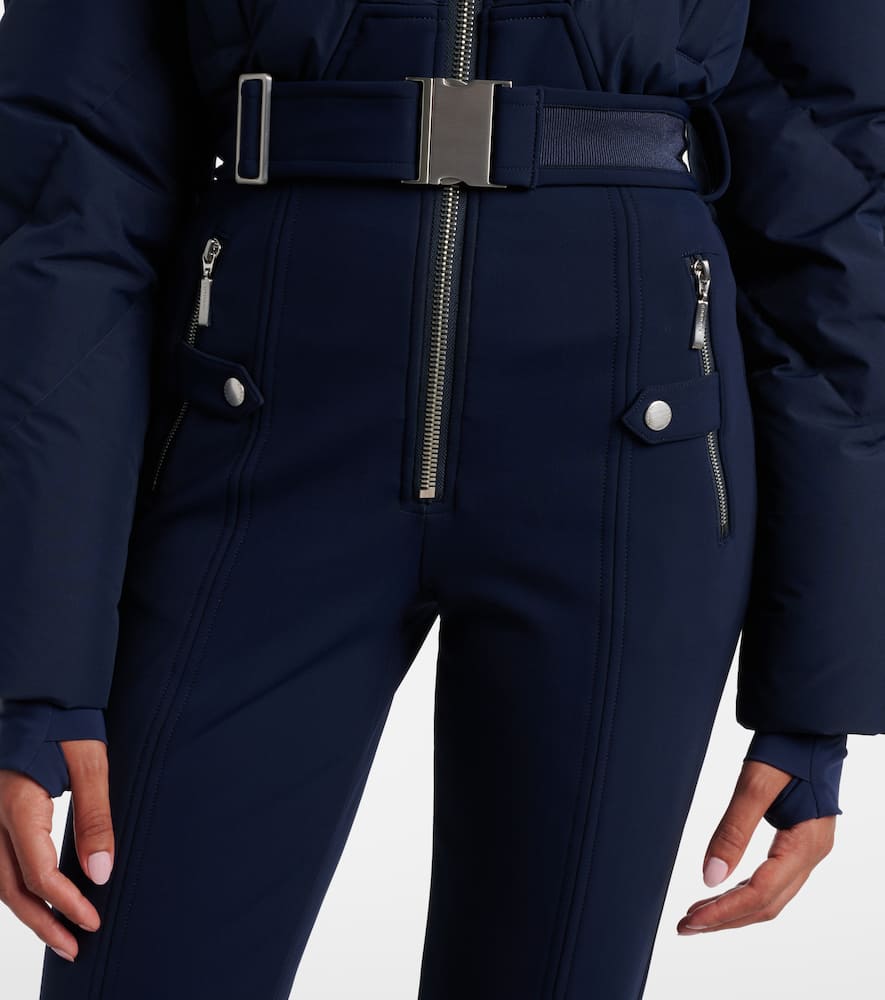 Ajax quilted down ski suit