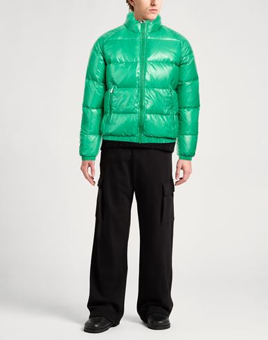 Man Puffer Green Size M Recycled polyamide