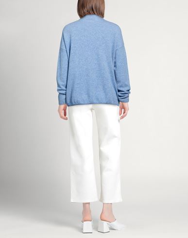Woman Turtleneck Light blue Size S Cashmere