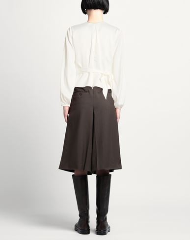 Woman Top White Size 10 Polyester