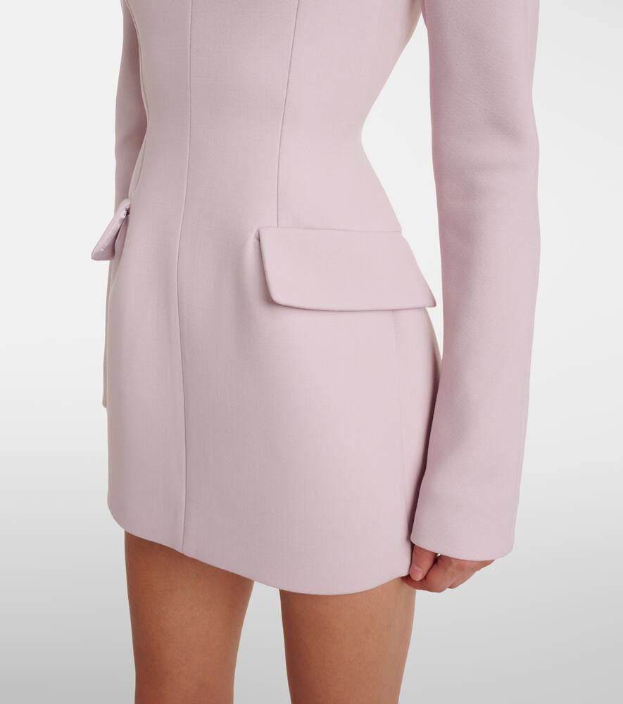 Tefrite crêpe minidress
