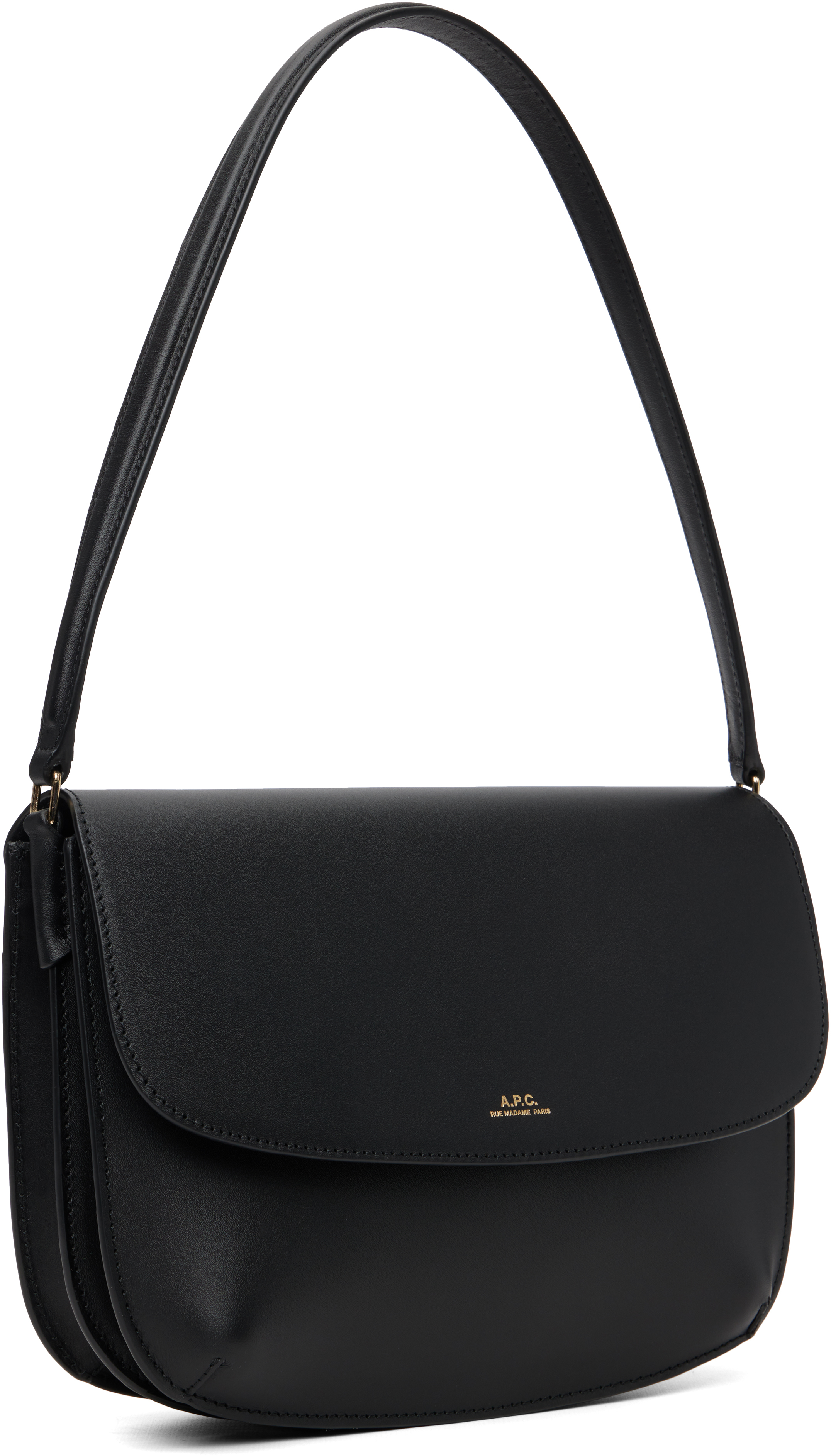A. P.C. Black Sarah Shoulder Bag