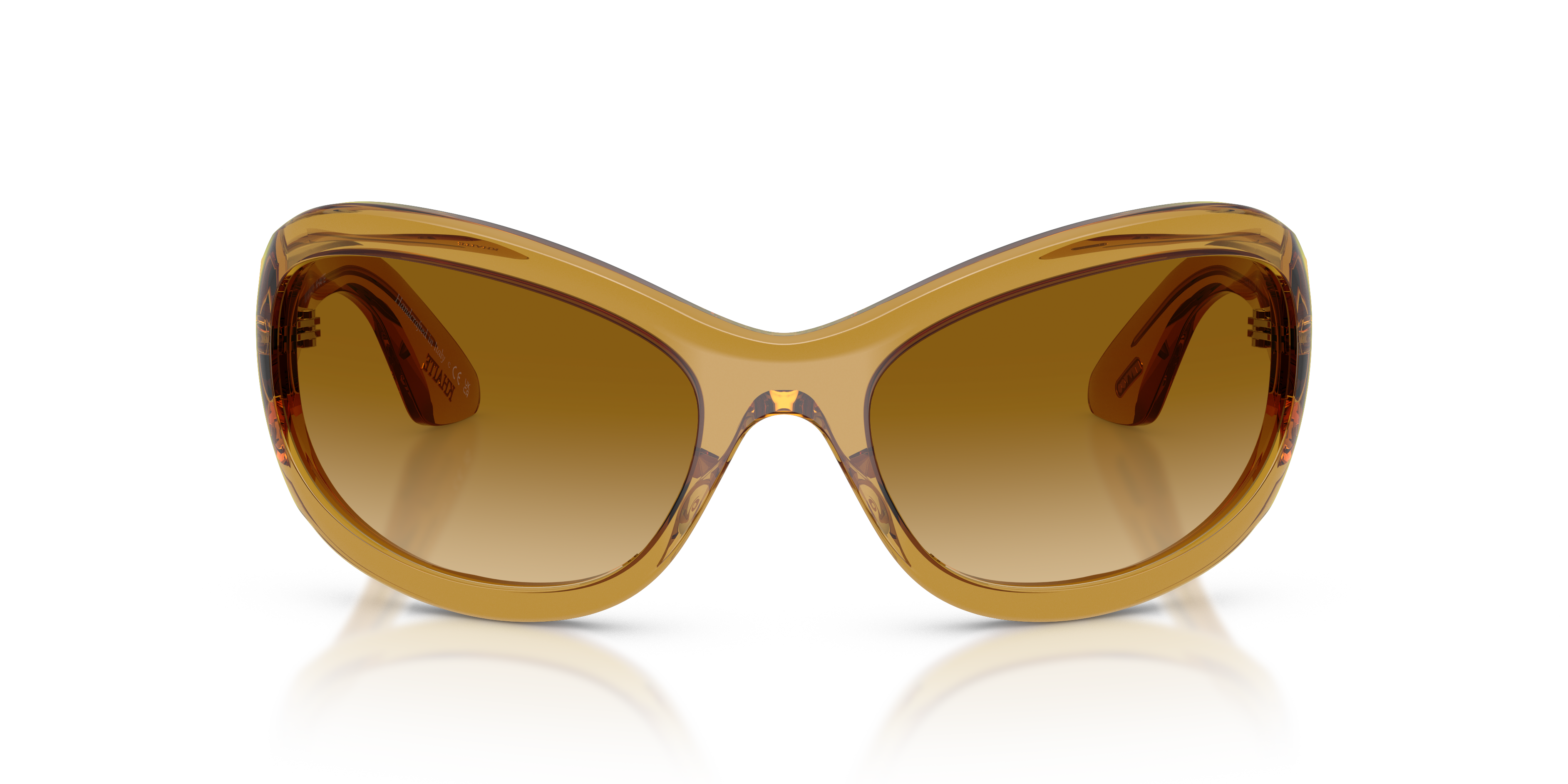 Oliver Peoples Woman Oliver Peoples OV5619SU 1967C 16732L Sunglasses Acetate Yellow Yellow Round Norma