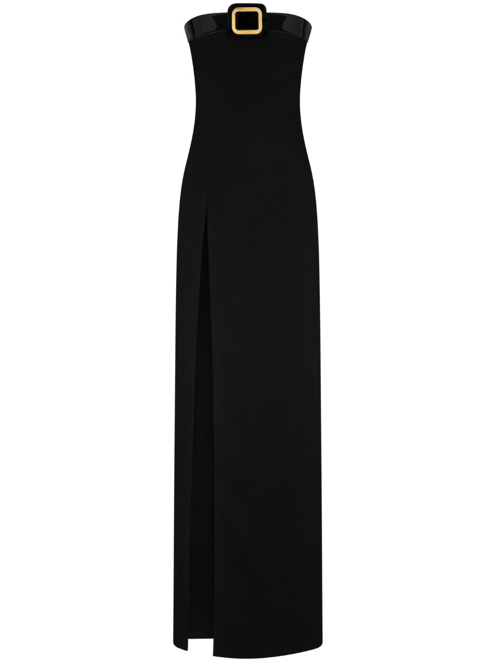 Belt-detail maxi dress - Neutrals
