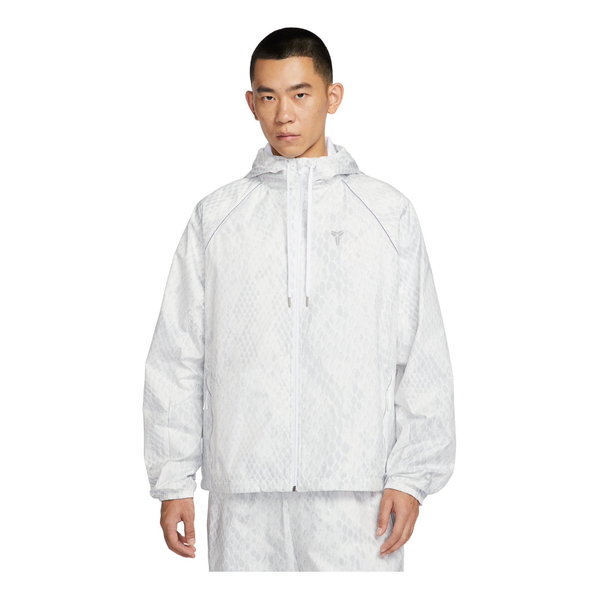 Kobe Woven Jacket 'White Reflective Silver'