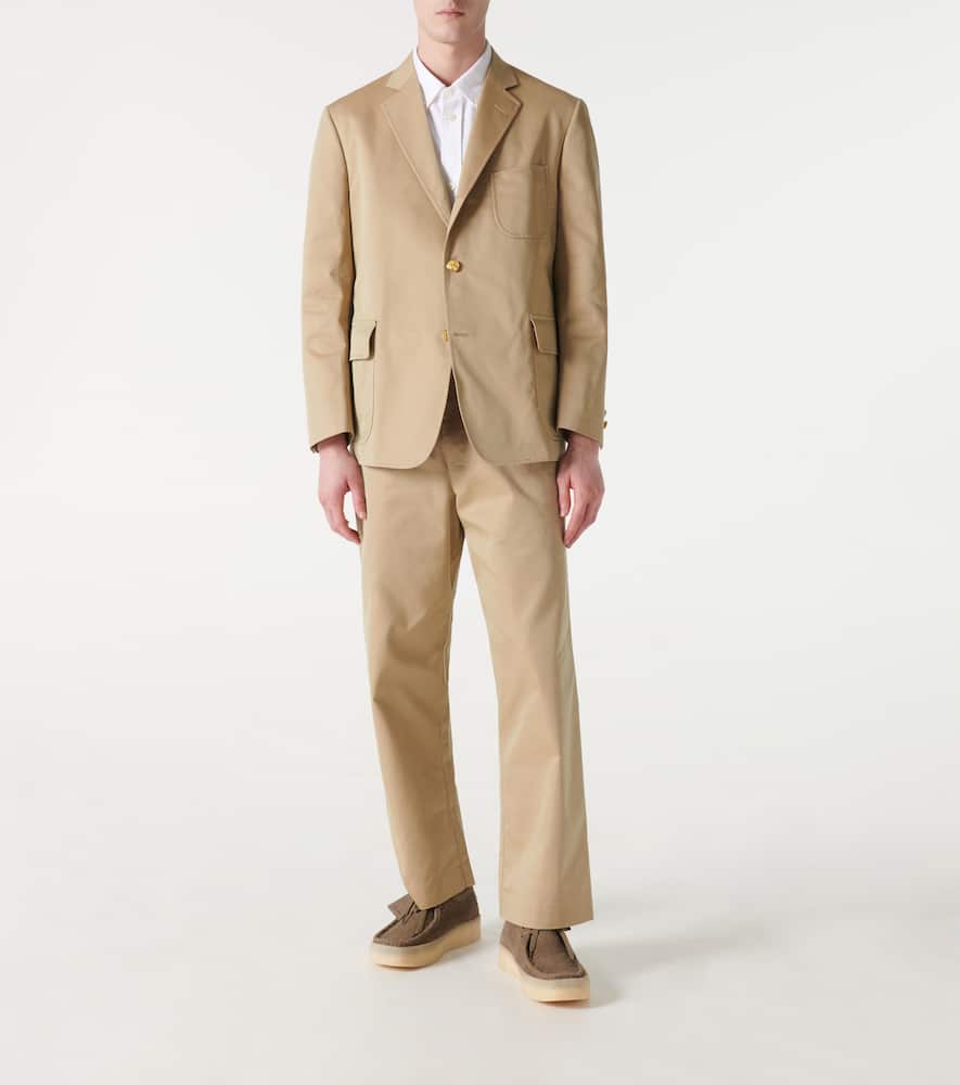 X Brooks Brothers gabardine blazer
