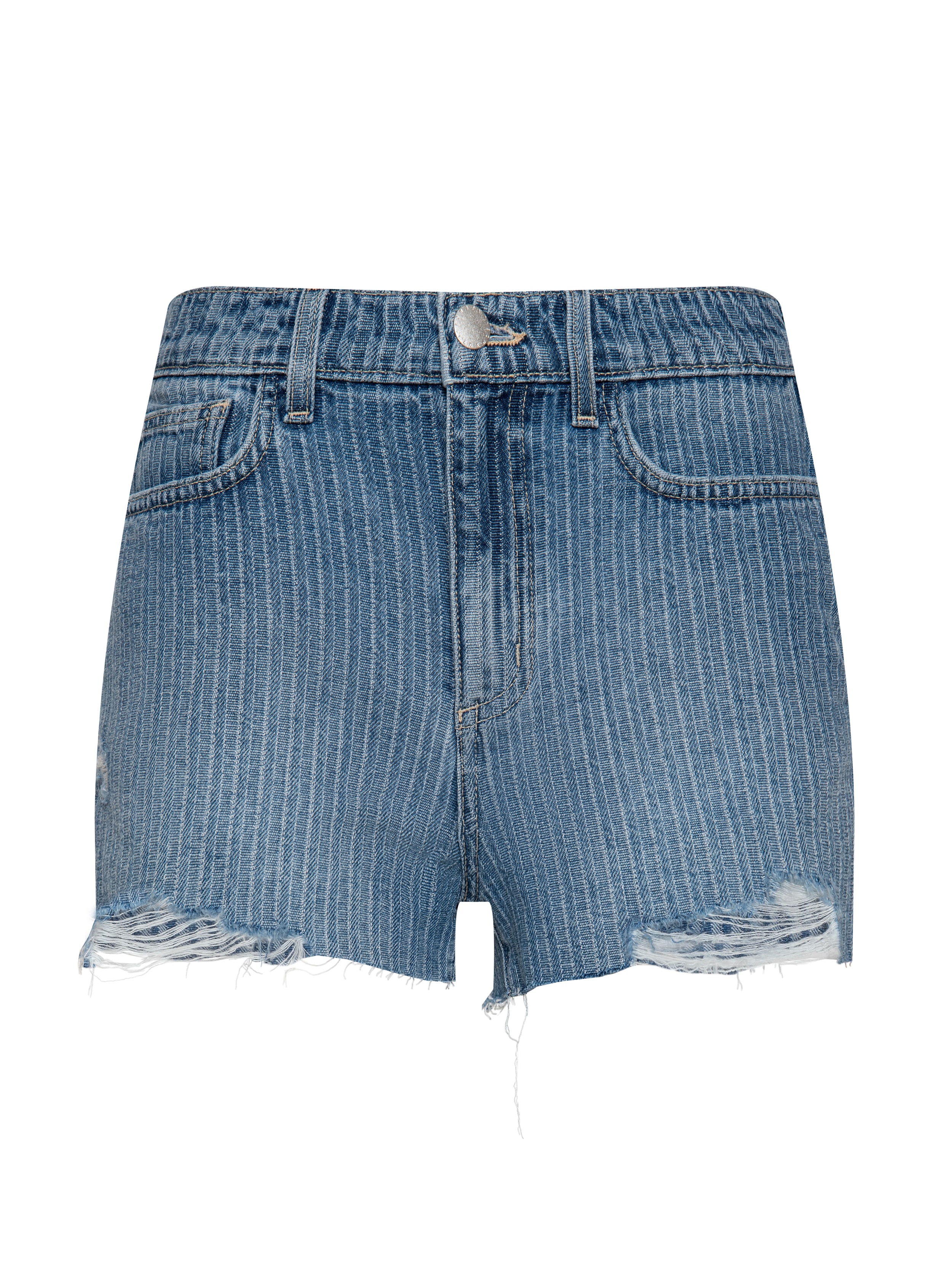 Clark Distressed Jean Short In Carmel Destruct
