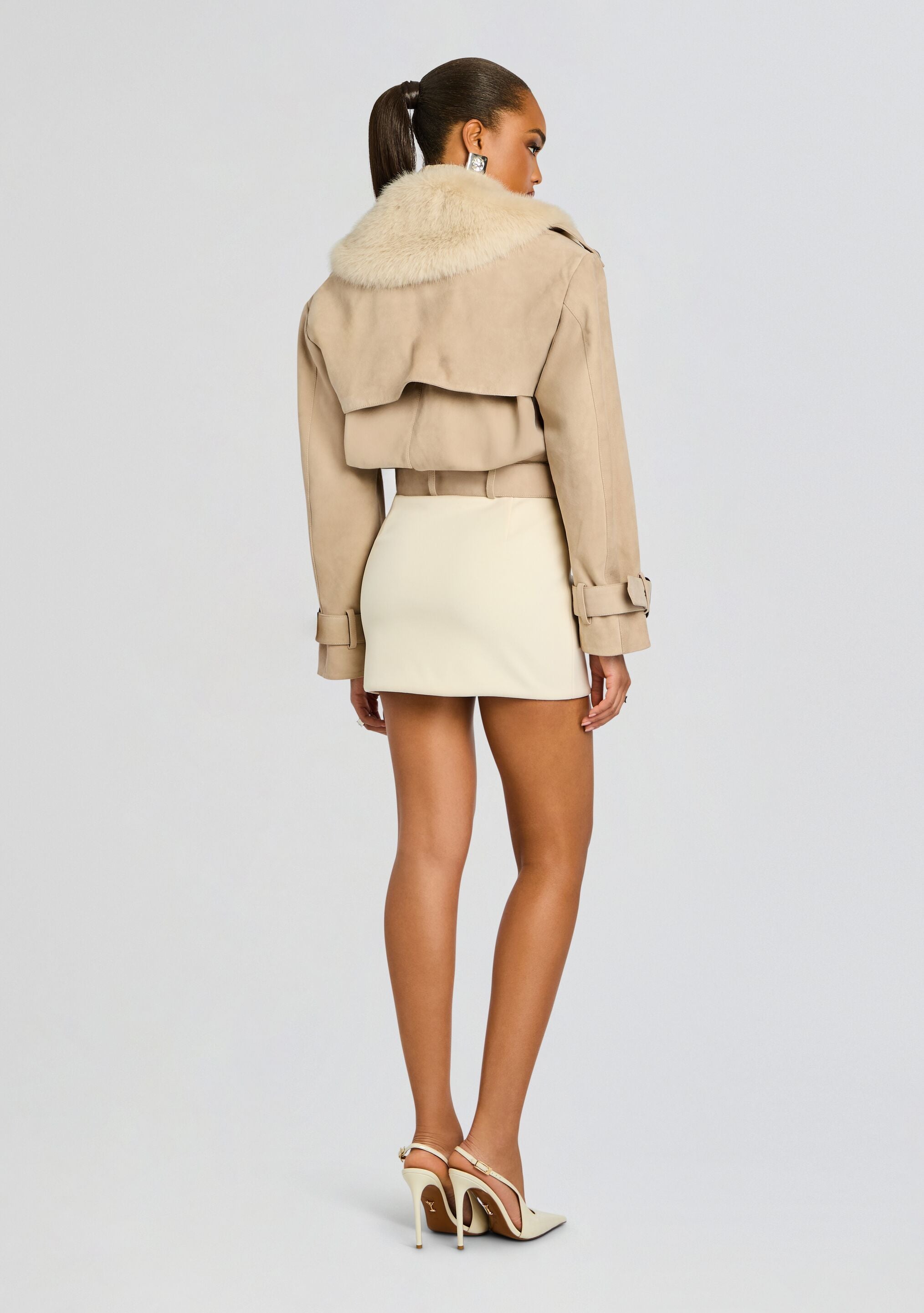 Rubee Suede Coat
