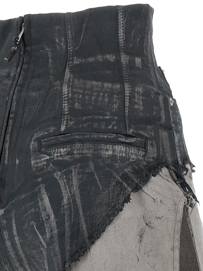 Brown Dirt Cutoffs shorts