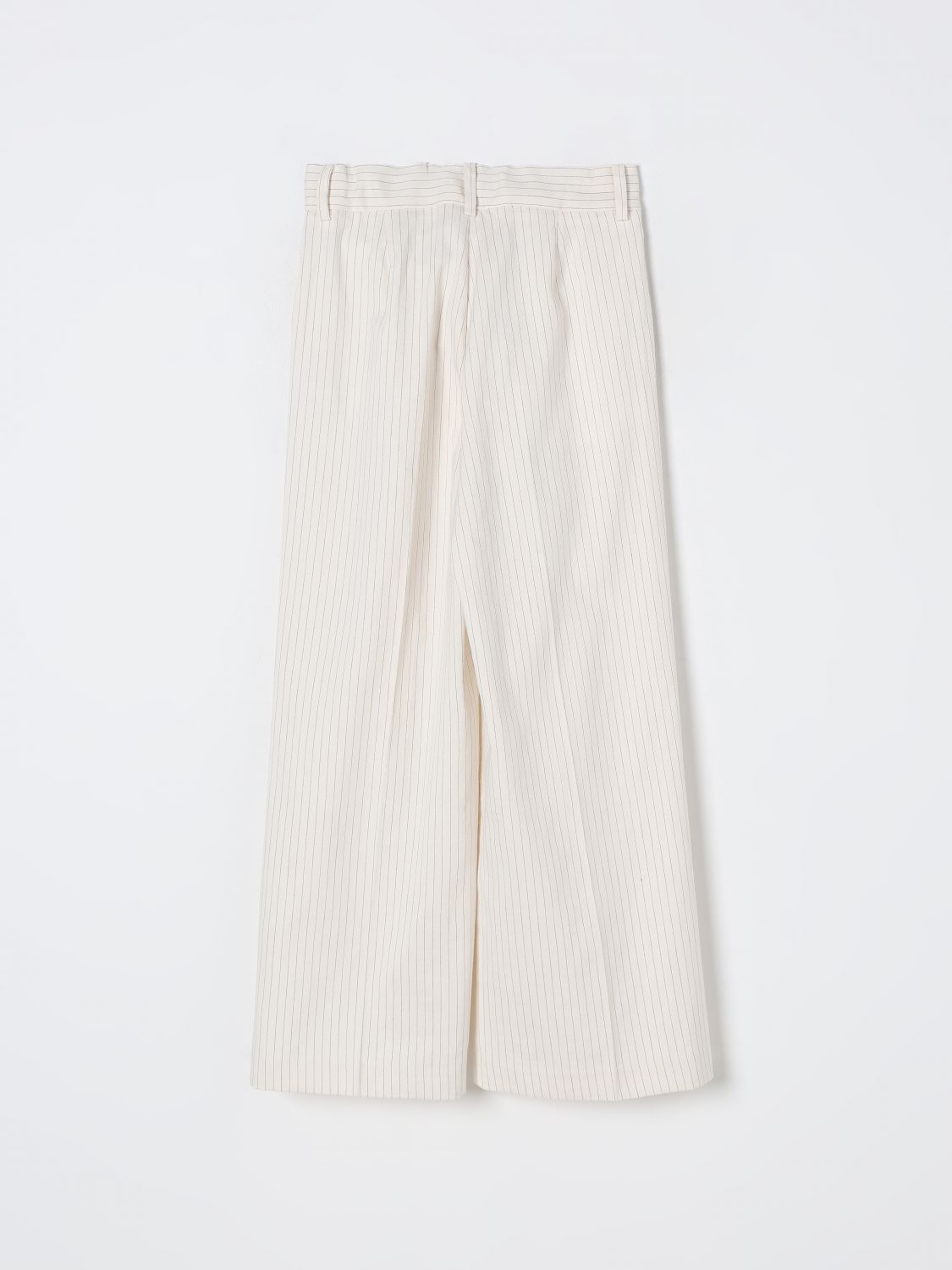Striped trousers - Neutrals