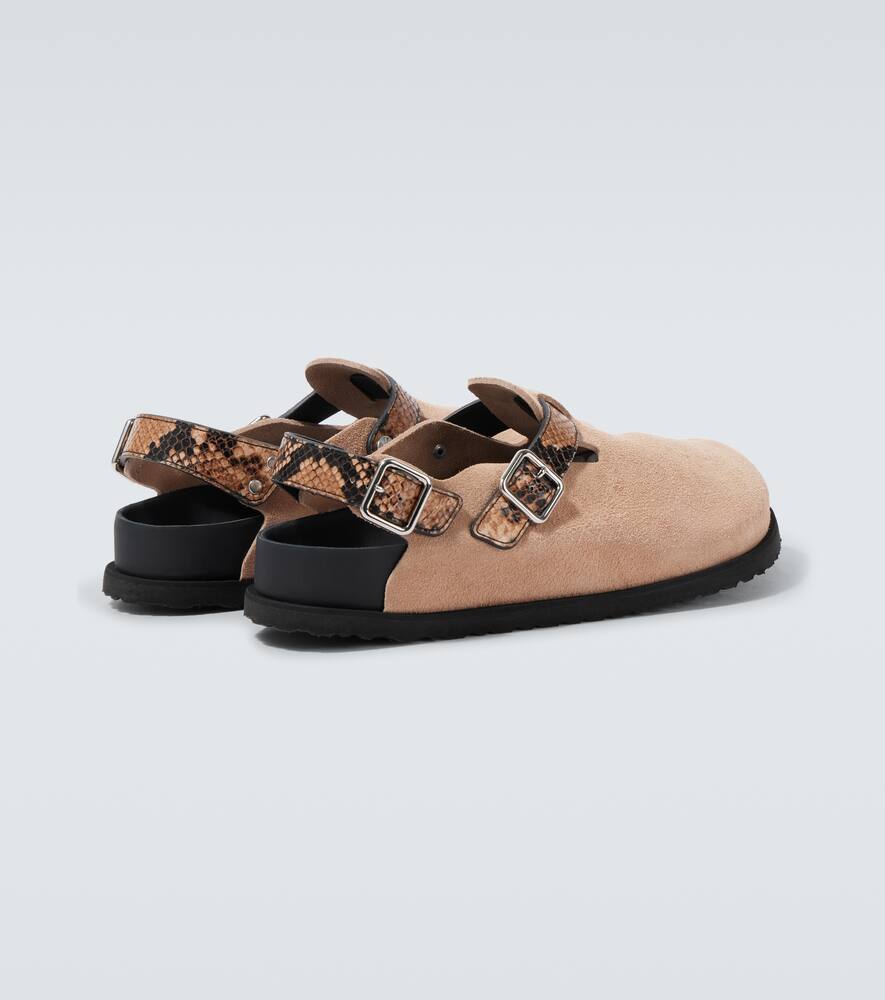 Birkenstock 1774 Tokio II suede clogs