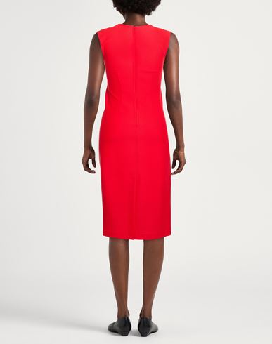 Woman Midi dress Red Size 6 Polyamide, Elastane