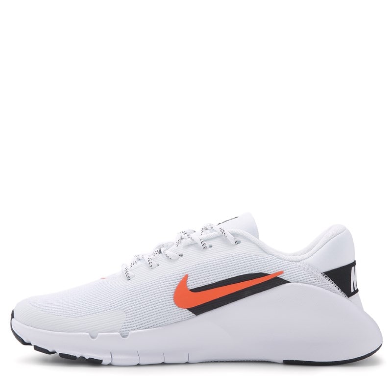 Men's Flex Train Training Shoes (White/Orange/Black)