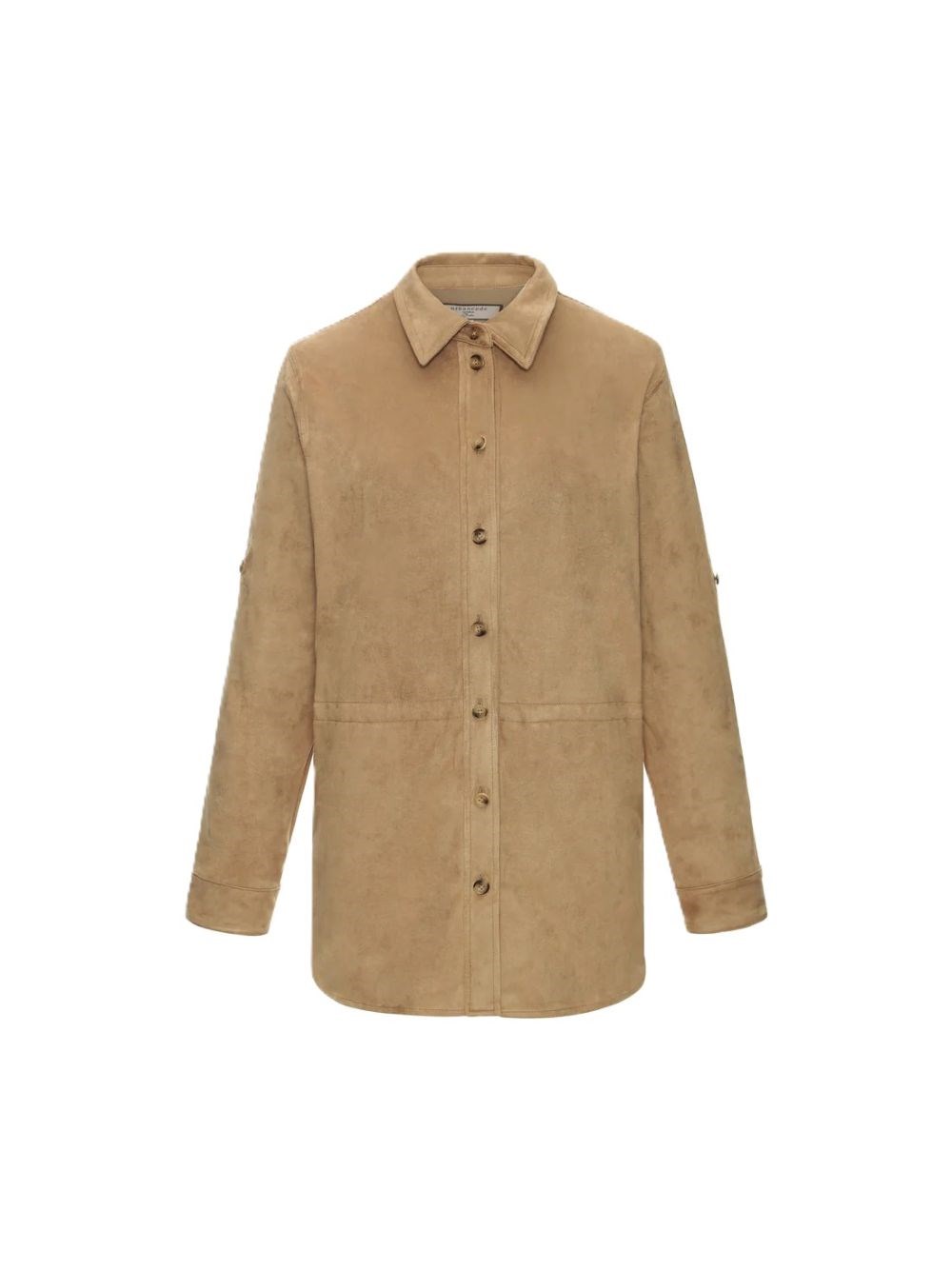 Faux Leather Shirt