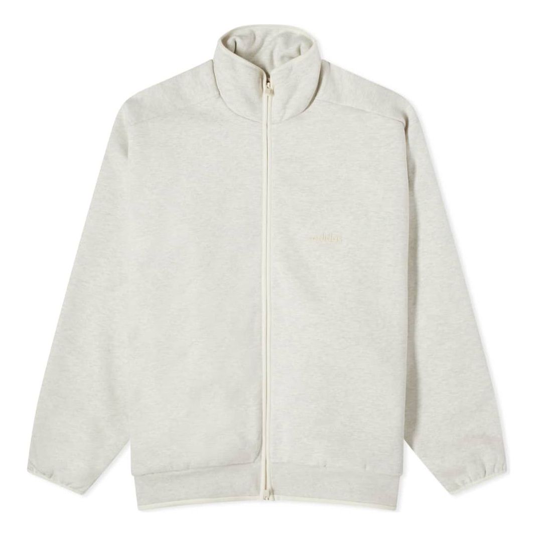 X Fear of God Athletics Heather Track Jacket 'Oatmeal'