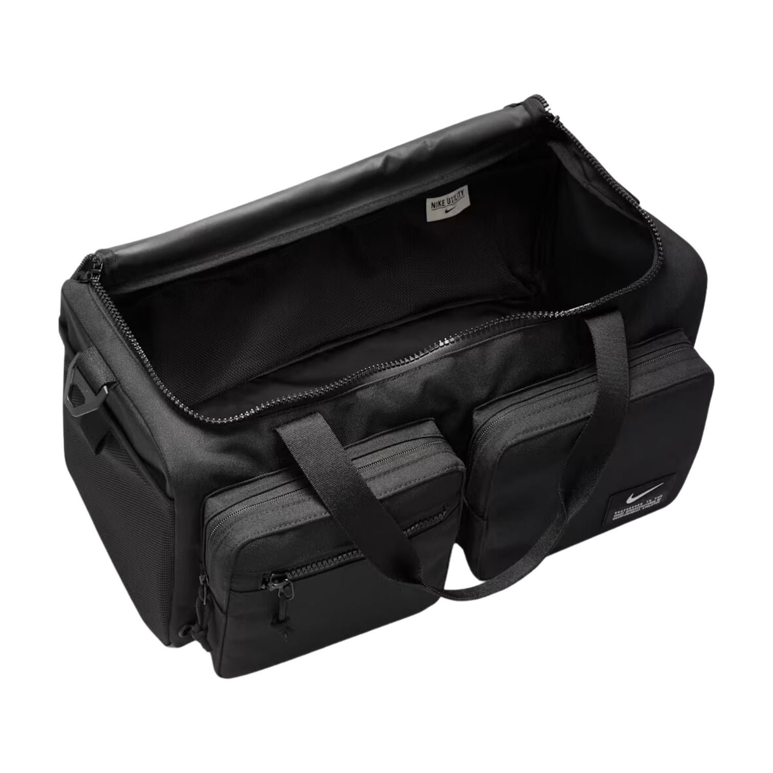 31L Small Utility Power Training Canvas Bag 'Black Enigma Stone'