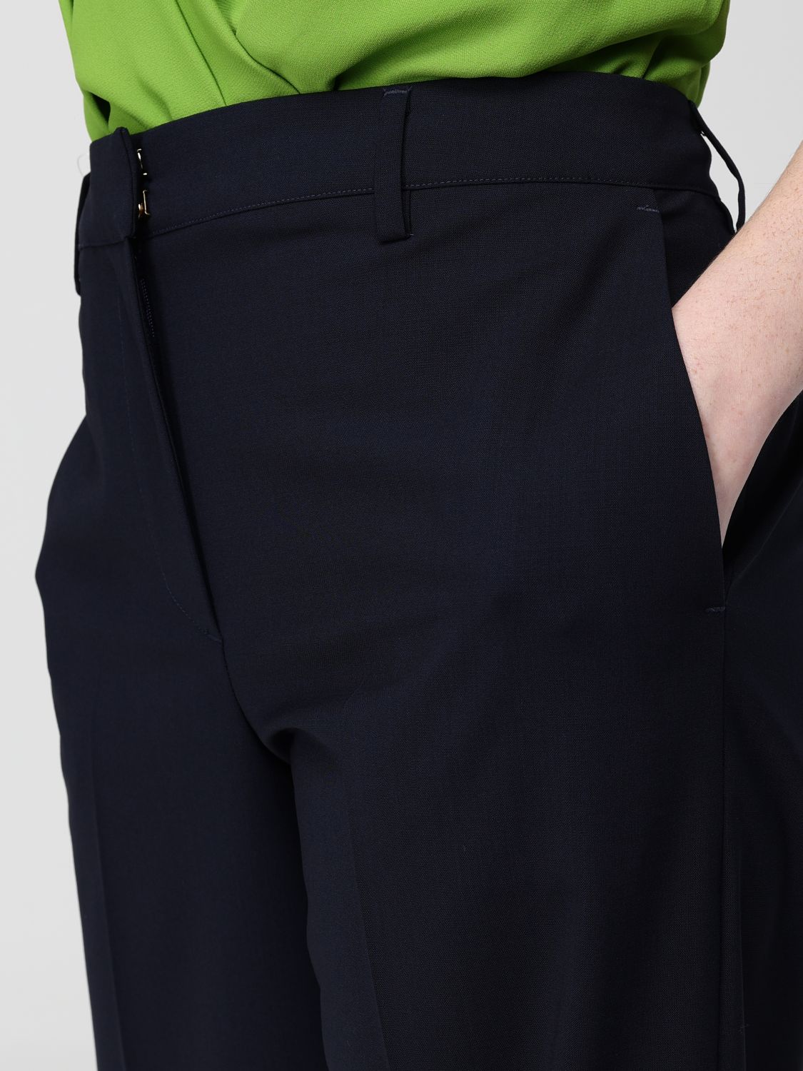 Pants Woman color Blue