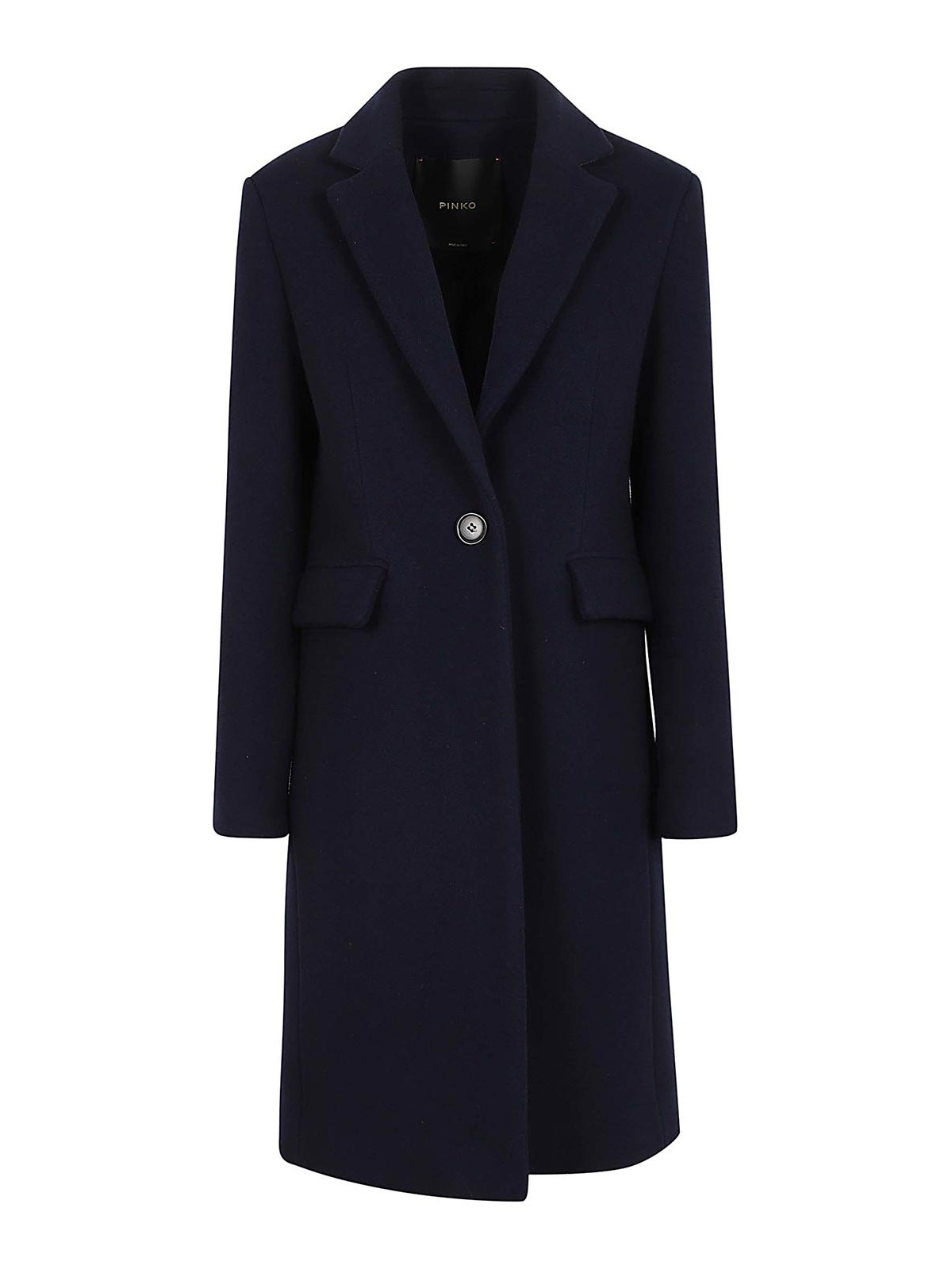 Cambogia Single-breasted Wool Coat