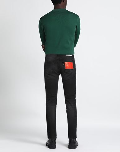 Man Denim pants Black