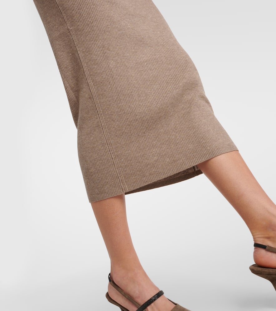 Brunello Cucinelli Ribbed-knit cardigan