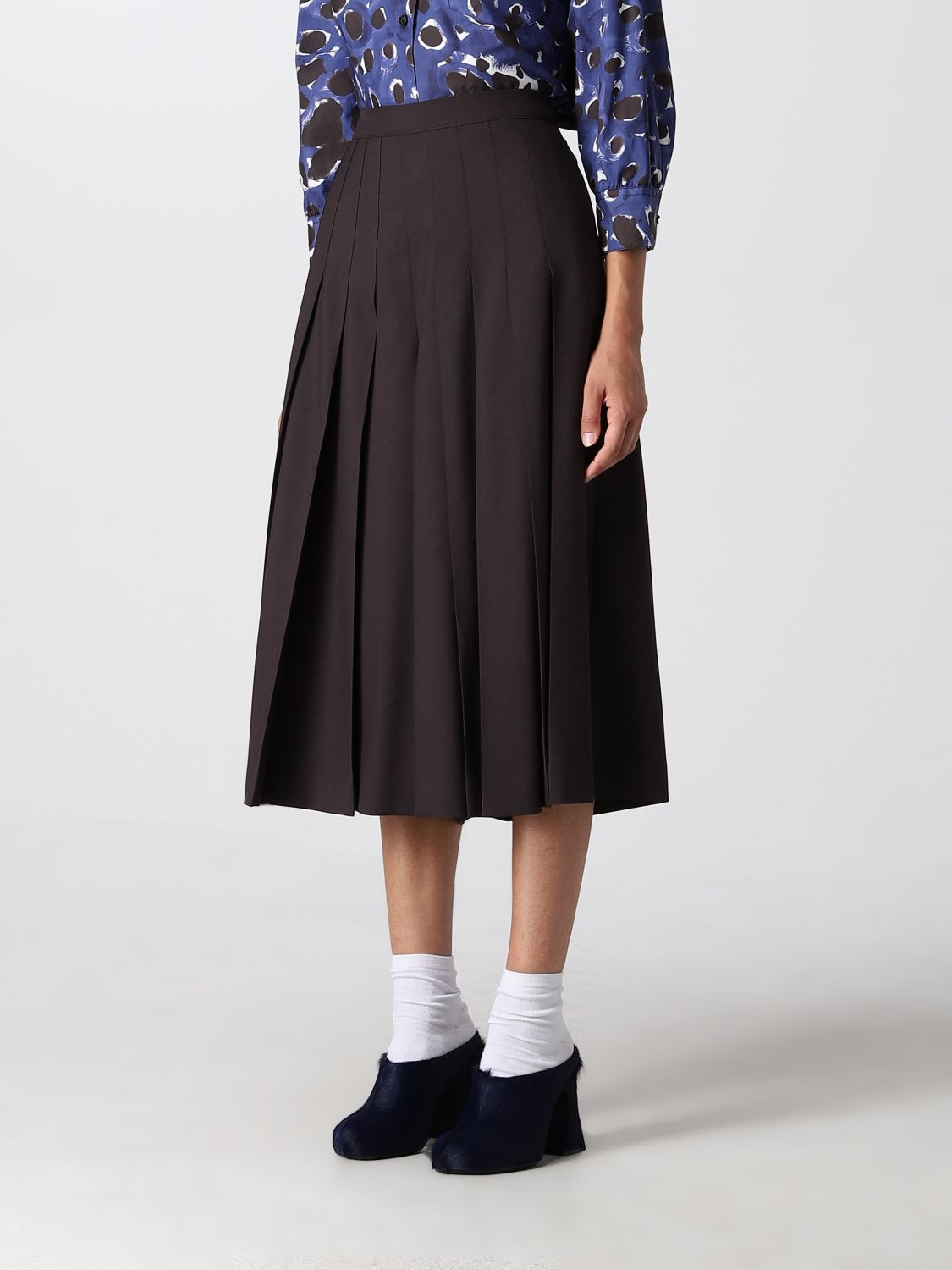 Pants Woman color Brown
