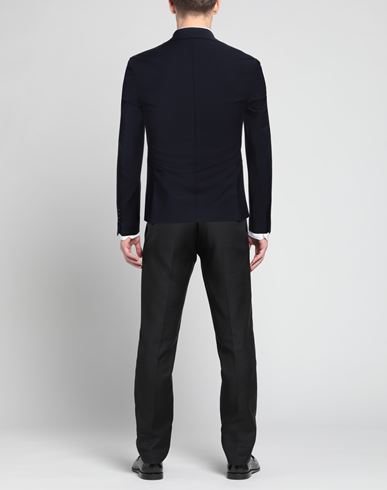 Man Blazer Midnight blue Size 44 Wool, Polyester, Elastane