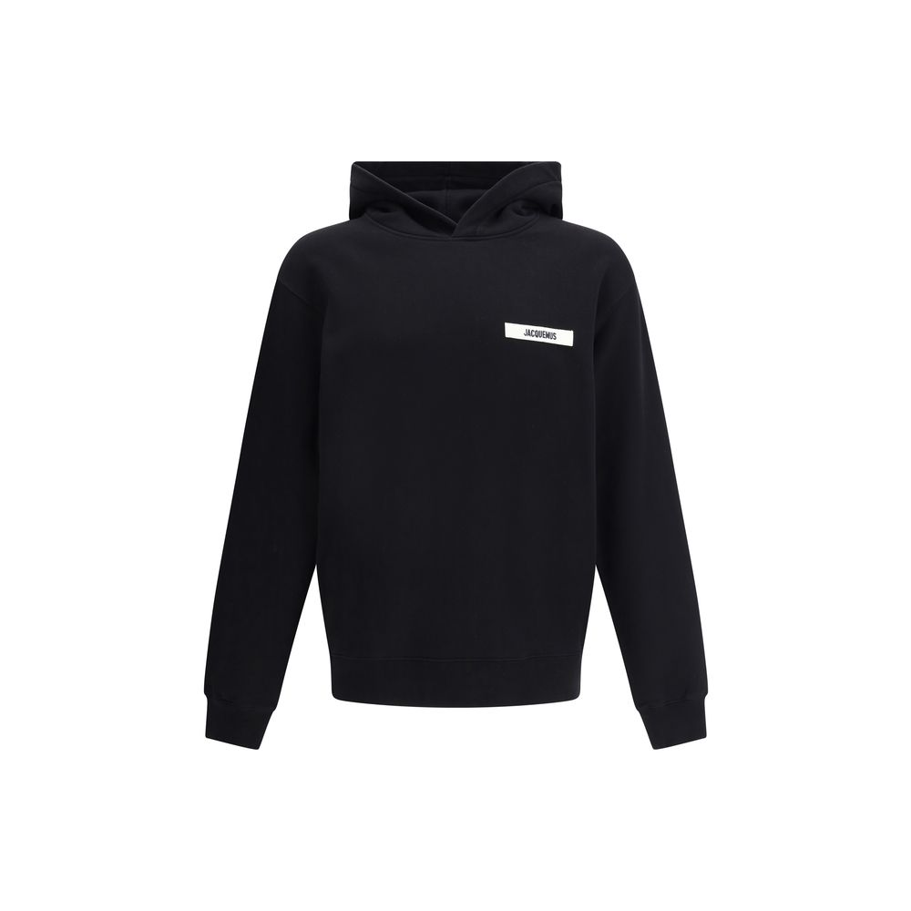 Cotton Hoodie — Black