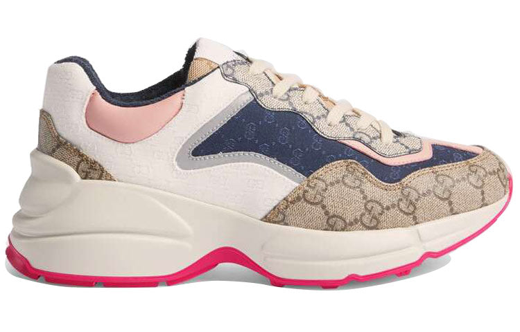 (WMNS) GG Rhyton 'Beige White Pink'