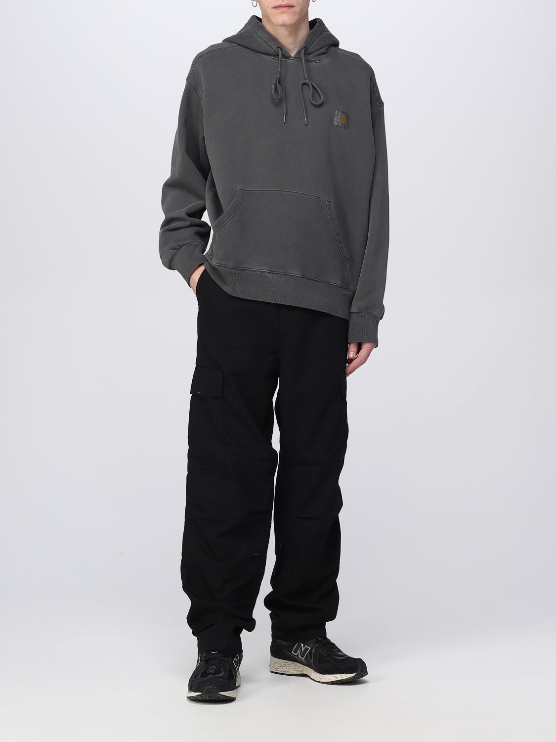 Sweatshirt Men color Black