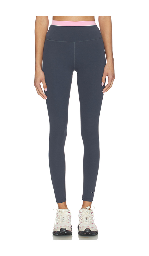 P.E Nation Reflect Full Length Legging in Slate,Pink. S. Also in L, M