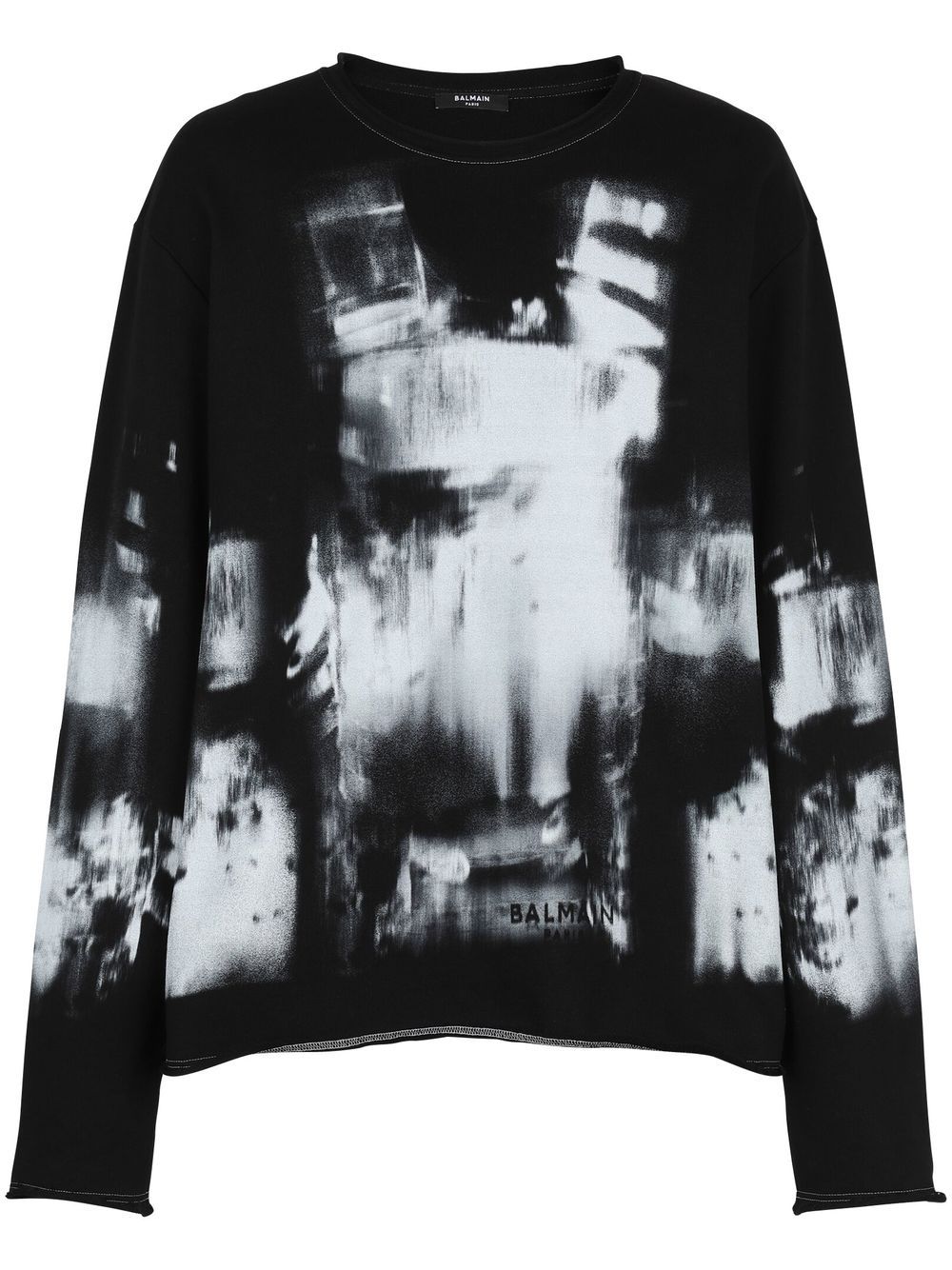 X-ray print sweatshirt - Black