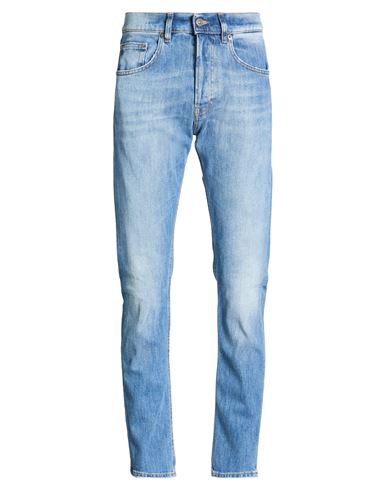 Man Jeans Blue Size 31 Cotton, Lycra