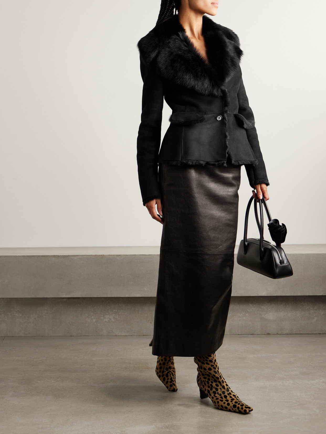 Shearling Jacket - Black