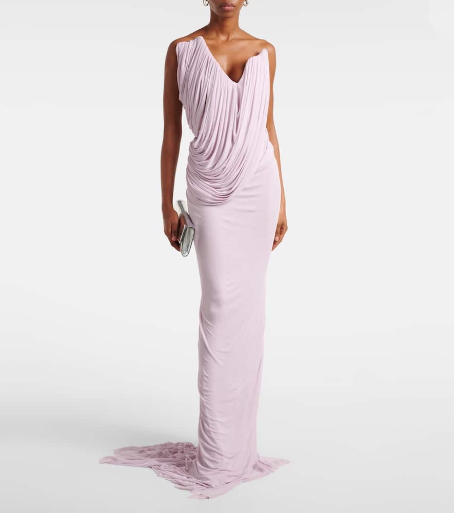 Maticevski Systema gathered jersey gown