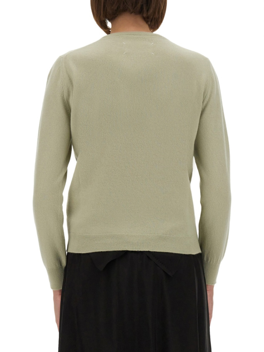 Maison Margiela - knitwear crew neck long sleeves ribbed