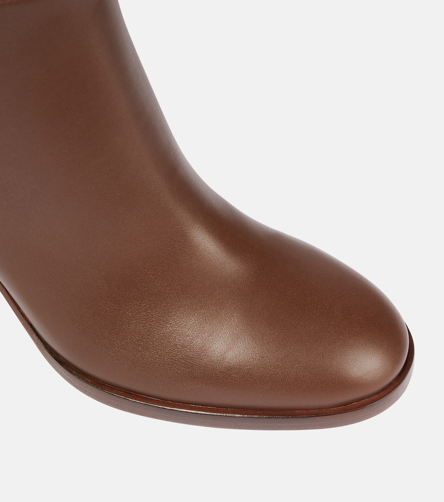 Santiago knee-high leather boots