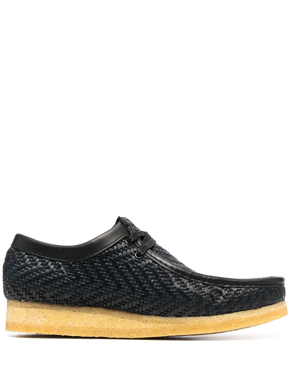 Woven slip-on sneakers - Black