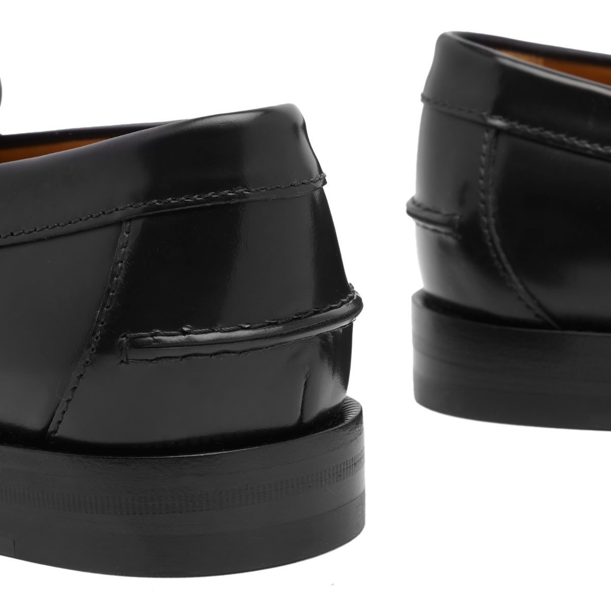 Men's Kaveh GG Embossed Bit Loafer in Black