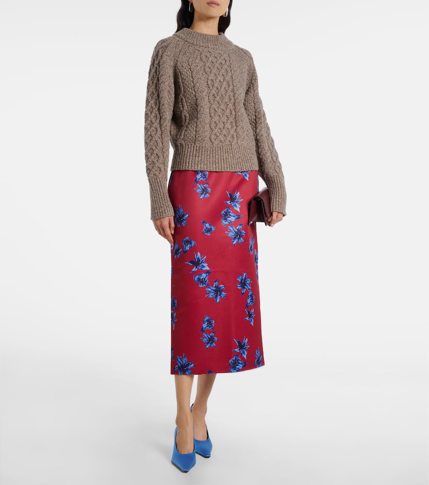 Emory cable-knit wool sweater