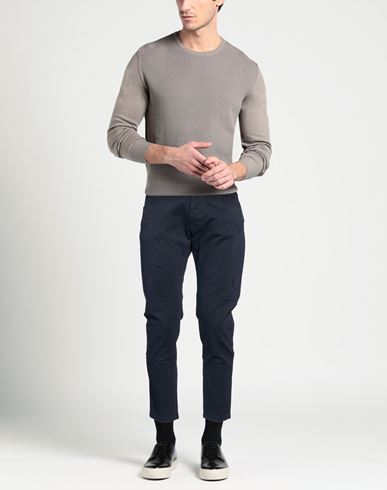 Man Jeans Navy Size 30 Cotton, Lycra