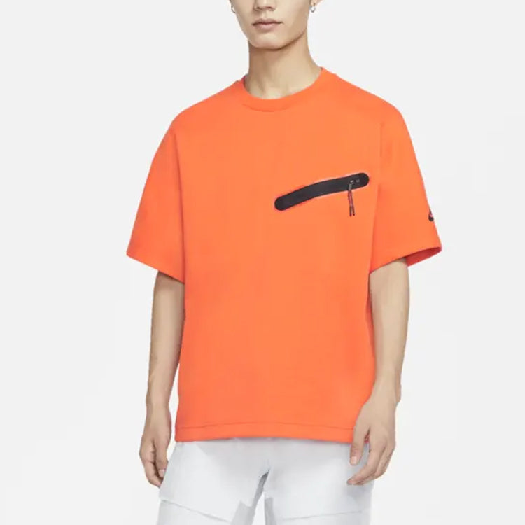 Sportswear NSW TECH FLEECE Short Sleeve Orange