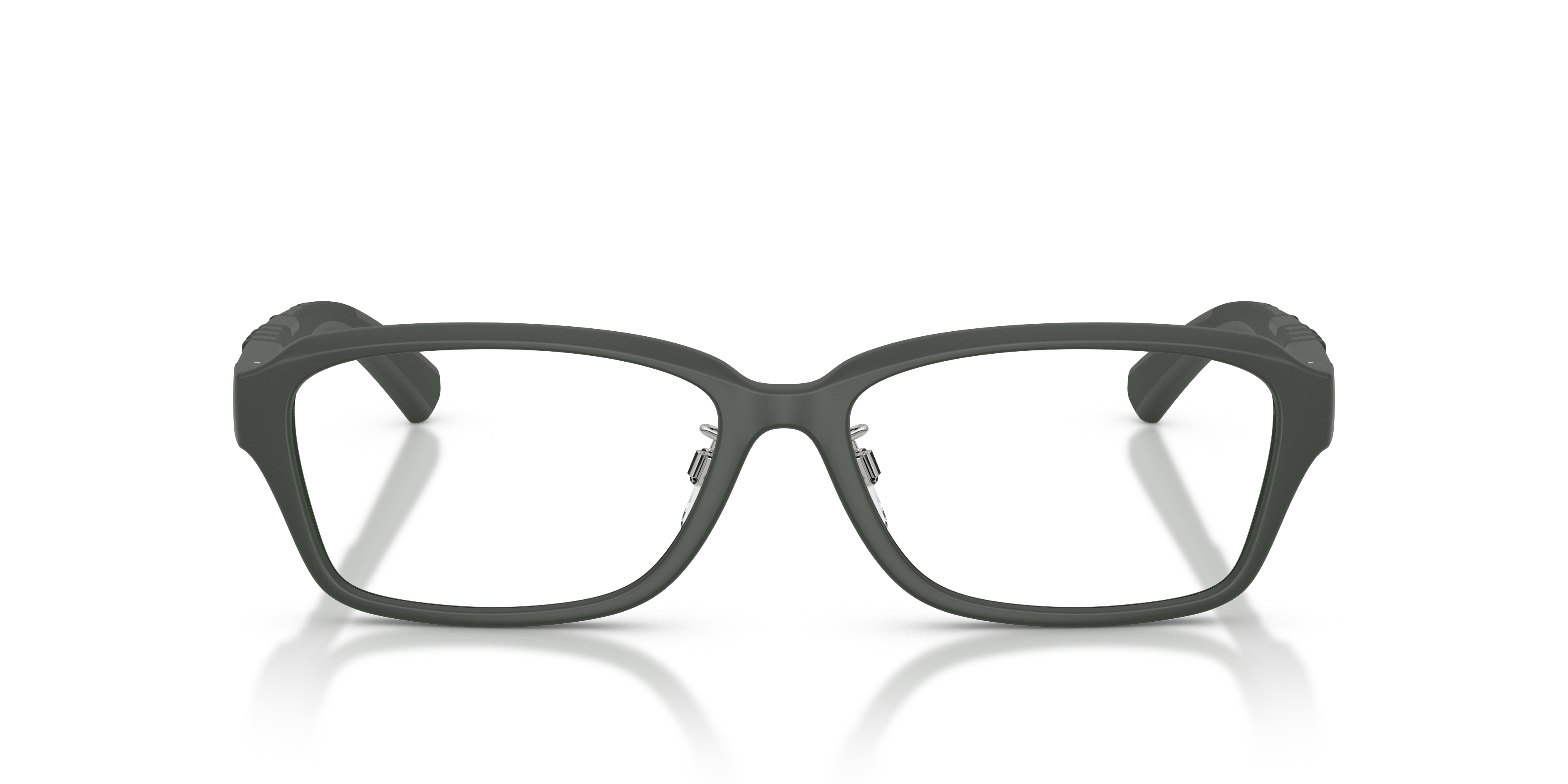 Burberry Man Burberry BE2461D 4232 Optical frames Injected Green Transparent Squared Norma