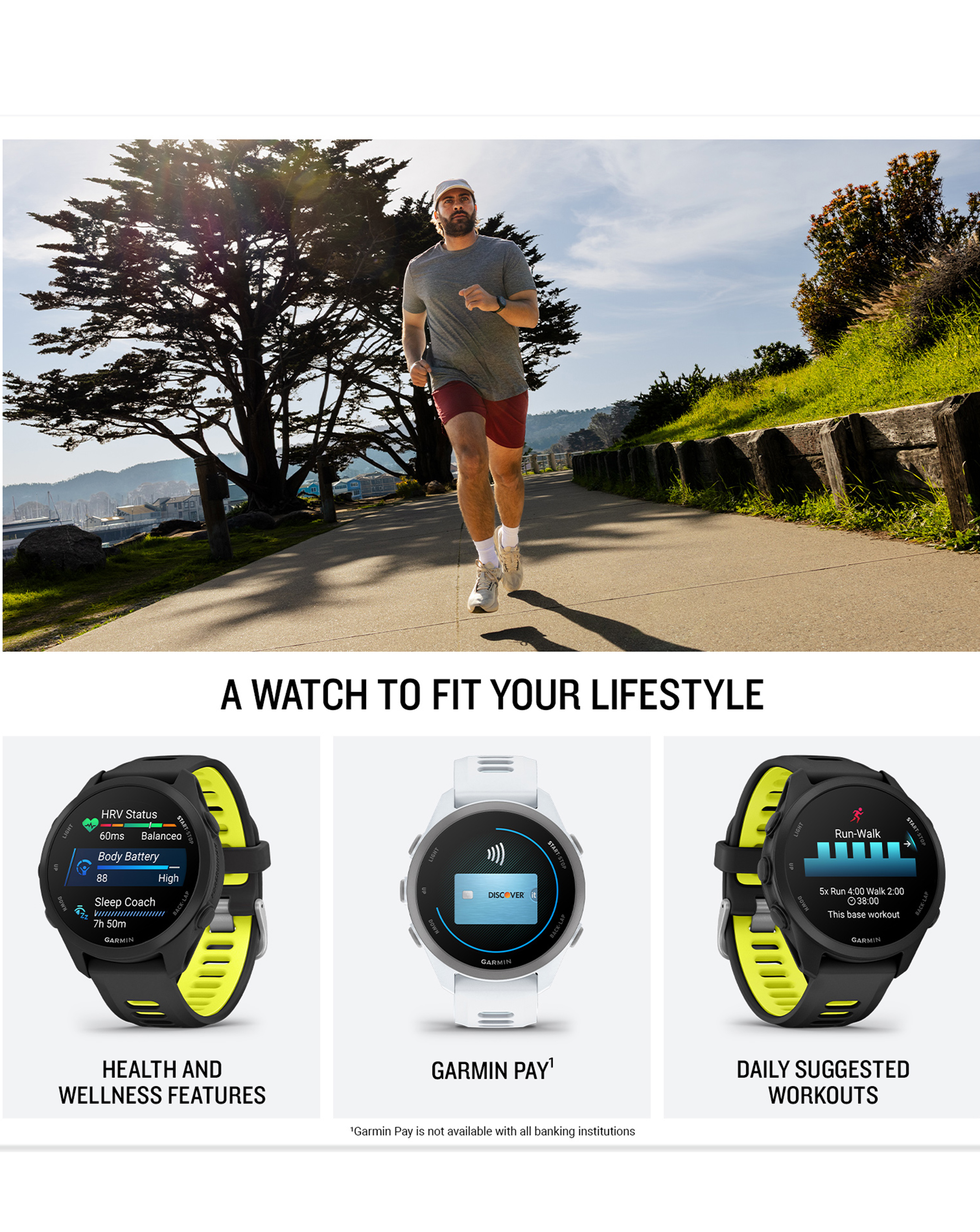 Garmin Forerunner 170 Smart Watch