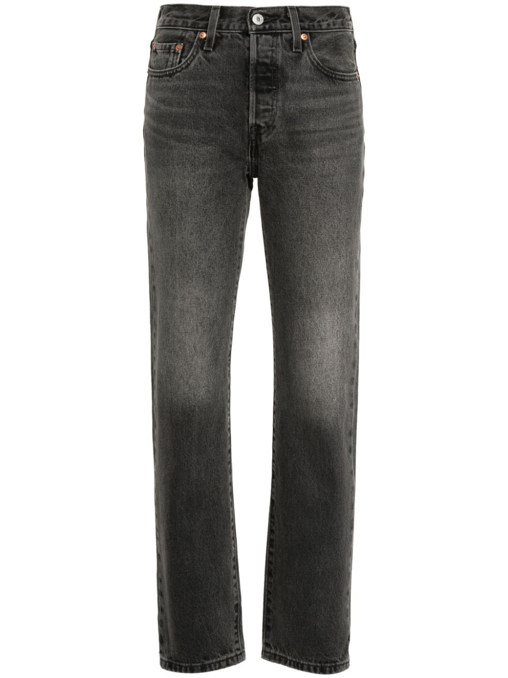 501 straight jeans - Black