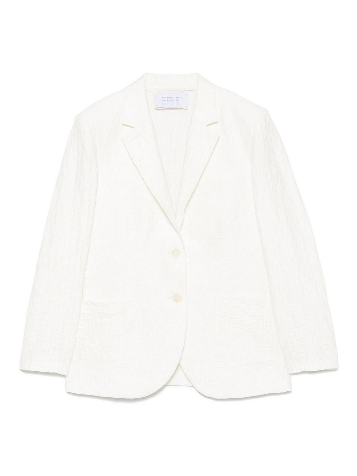 Cotton Blend Blazer Jacket