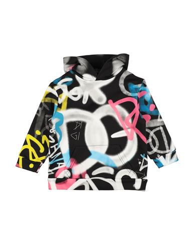 Kid Boy Sweatshirt Black Size 9 Cotton
