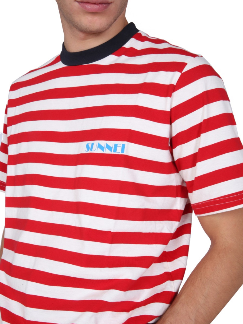 Red Crew Neck T-Shirt