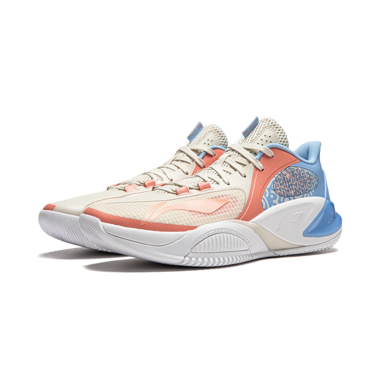 BadFive Storm 8 Low 'White Orange Blue'